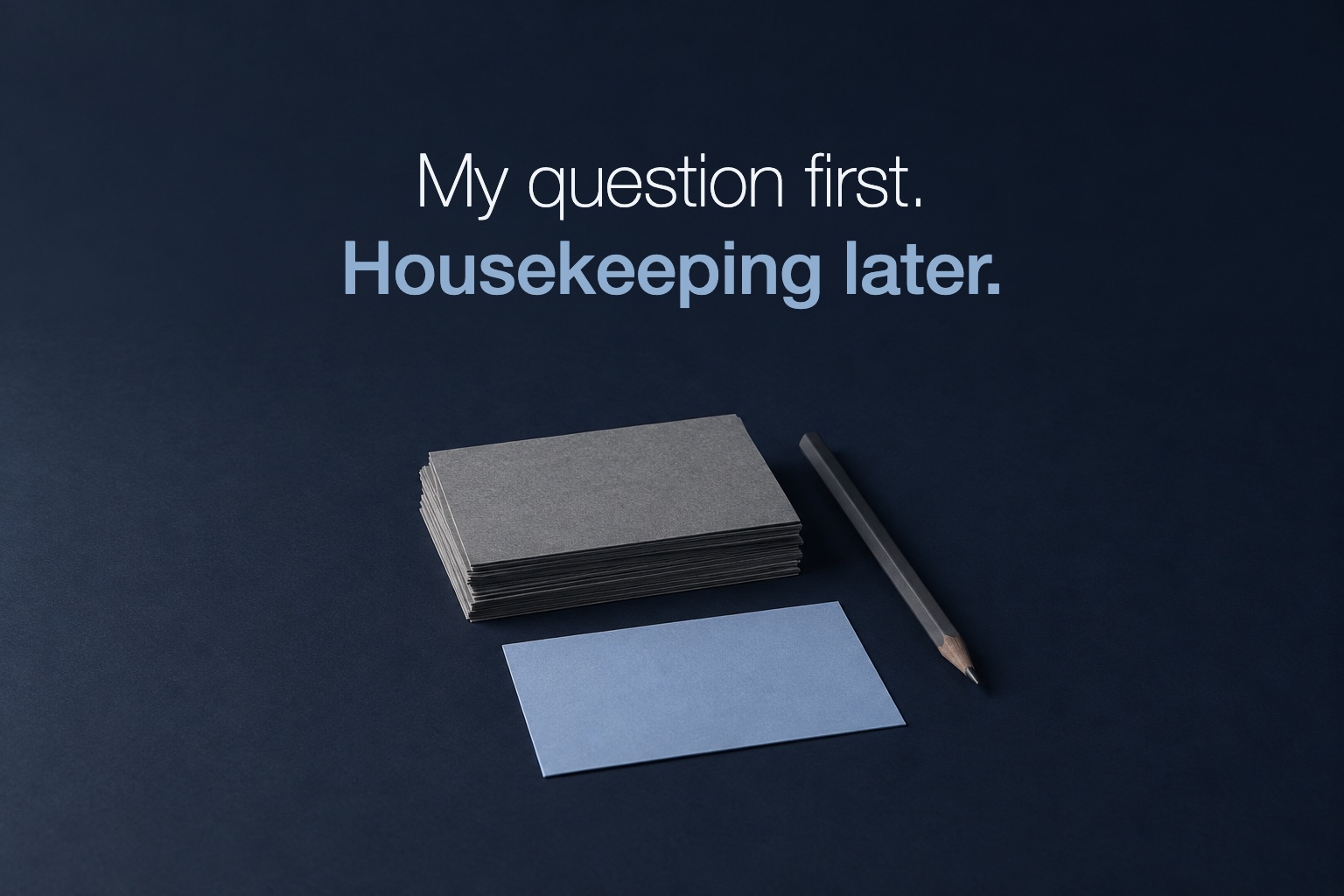 My Agent Now Pauses Its Housekeeping When I Ask a Question